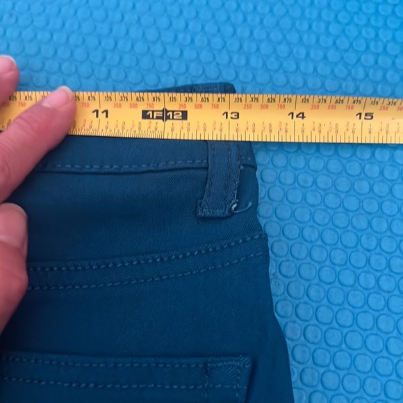 Rue 21 stretch pants size 7/8 teal - Picture 6 of 6